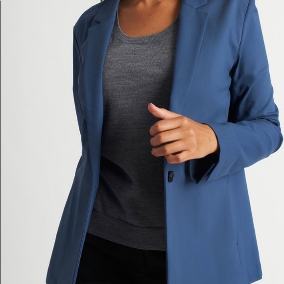 Kit and Ace - Ride Blazer - Dark Denim - Picture 3 of 6